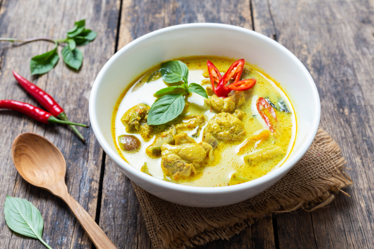 ライトタイグリーンカレーのレシピ